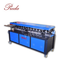 Machine de formage de brides TDF pour conduits carrés de ventilation PREDA, puissance 3KW, épaisseur de tôle 0,5-1,5mm, facile à utiliser, à vendre