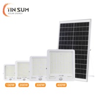 Projecteur solaire LED extérieur BOYI pour jardin et terrasse, étanche IP65