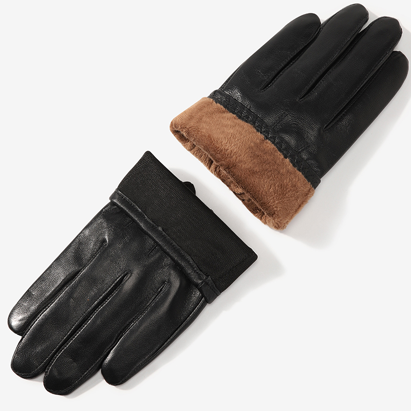 Noir-doublure polaire