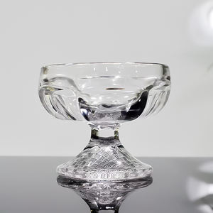 卸売鉛フリーカスタムデザートガラスカップ新しいデザイン110mlアイスクリームガラスボウル - Product Image 2