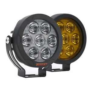 Universal 4.5 Inch White Yellow LED Work Driving Head Fog Light For Car SUV Offroad Motorcycle ATV UTV BUS Truck 10-80V