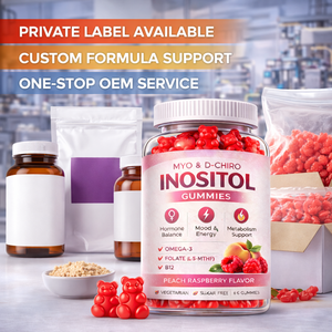 Gomitas de Inositol OEM para Mujeres, Fórmula Myo D Chiro, Equilibrio Hormonal, Apoyo al Metabolismo, Gomitas Sin Azúcar - Product Image 6