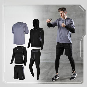 Tùy Chỉnh Thể Thao Không Có Thương Hiệu Giá Rẻ Hoạt Động Tập Thể Dục Nhãn Hiệu Riêng khiêm tốn Cộng Với Kích Thước Mới Phòng Tập Thể Dục Mặc Chất Lượng Tốt Thiết Kế Người Đàn Ông Thiết Lập Nhà Sản Xuất - Product Image 6