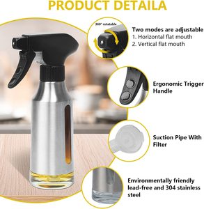 Стеклянный диспенсер для оливкового масла, 180 мл - Product Image 6