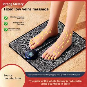 EMS Micro-Elétrica Inteligente <span class=keywords><strong>Foot</strong></span> Pad Sole Facial Massageador Acupoint Fisioterapia <span class=keywords><strong>Leg</strong></span> <span class=keywords><strong>Massager</strong></span> Machine - Product Image 5