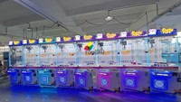 Machine de jeu d'arcade à pièces bon marché pour parc d'attractions, machine à griffes de type distributeur automatique avec accepteur de billets
