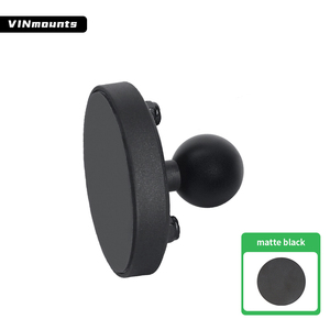 VINmounts support universel magnétique pour téléphone, tête à rotule 1", rotation 360°, montage tableau de bord - Product Image 1