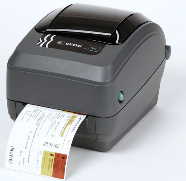 New Original GX430T GX43-102510-000 300dpi Desktop Barcode Printer Direct Thermal or Thermal Transfer Printer for Sticker Print