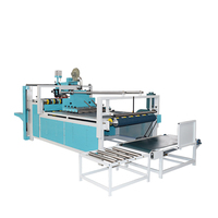 Machine ondulée de alimentation manuelle semi-automatique de colle de dossier de carton de boîte de feuille