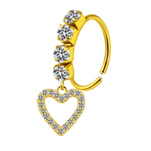 Gaby – anneau de <span class=keywords><strong>nez</strong></span> de noël en acier inoxydable, piercing de <span class=keywords><strong>nez</strong></span> en vrac, bijoux de corps en gros - Product Image 6