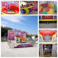 Manèges de parc d'attractions Nova Rides SDT-Pink Tagada Disco Ride, Mini Disco Tagada rose pour parc à thème, à vendre