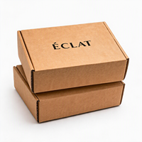 Boîtes en carton ondulé personnalisées avec logo pour biscuits de luxe au chocolat Cinnamon Roll, emballage cadeau pour petites entreprises