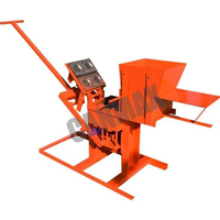 Machine manuelle de fabrication de briques en terre cuite autobloquantes, Afrique du Sud, prix des briques autobloquantes en terre, presse à blocs de terre compressée Cinva Ram