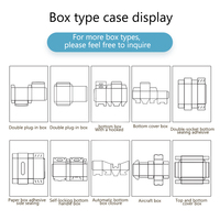 Boîte d'expédition en carton ondulé en papier kraft avec logo personnalisé, bande de déchirement et fermeture éclair pour vernis à ongles, huile et sérum de soin de la peau