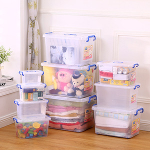 Ensemble de bacs de rangement modulaires en plastique PP empilables transparents pour garde-manger, placard et armoire de cuisine - Product Image 6