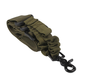 DFS0116 Correas Tácticas Elásticas Negras, Verdes y Caqui con Hebilla de Gancho Metálico, Correas Cruzadas Tácticas para Fanáticos de CS - Product Image 2