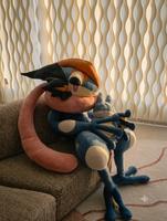 Peluche Greninja grandeur nature, jouet en peluche doux, article d'anime, cadeau d'anniversaire ou de fêtes pour les fans de jeux