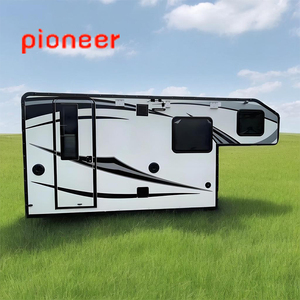 WC Pickup Camper 4x4 Outdoor Travel Trailer Adventure Trailer RV Truck <span class=keywords><strong>Camping</strong></span> Vehicle Pickup RV Land Trailer <span class=keywords><strong>Camping</strong></span> Vehicle - Product Image 2