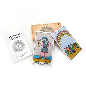Cartes de <span class=keywords><strong>tarot</strong></span> avec <span class=keywords><strong>signification</strong></span> sur la <span class=keywords><strong>carte</strong></span>, cartes de poker flash, jeux de <span class=keywords><strong>tarot</strong></span> en gros, boîtes - Product Image 3
