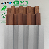 Fournisseur unique de panneaux muraux en WPC, matériaux de construction en plastique avec décor en bois pour les murs intérieurs, les chambres à coucher, les hôpitaux, les parcs