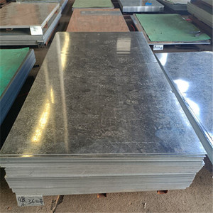 เหล็กแผ่นเคลือบกัลวาไนซ์ ASTM A792 DX51D+AZ ป้องกันรอยนิ้วมือ เหล็กแผ่นเคลือบอลูซิงค์ หนา 0.12-2.0 มม. สำหรับงานหลังคา - Product Image 1
