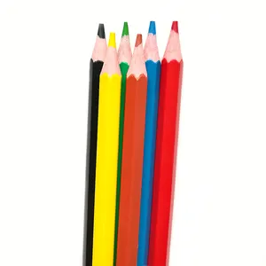 En İyi hediyeler çocuk Woodless renkli kalemler 12 adet kağıt renk kutusu