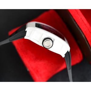 Reloj Mecánico de Cerámica con Caja Tonneau, Diseño Calado, Correa de Goma, Alta Calidad, Moda Masculina para Negocios, Última Tendencia 2026 - Product Image 4