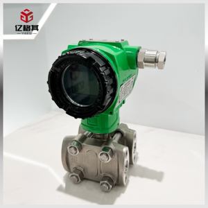 תצוגת LCD מציגה משדר מד לחץ דיפרנציאלי של גז טבעי עם דירוג הגנה IP68. - Product Image 2