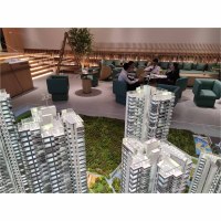 Modelos arquitectónicos 3D Ciudad personalizada Diseño en miniatura Casa inmobiliaria Planificación urbana Exposición Escala Casa