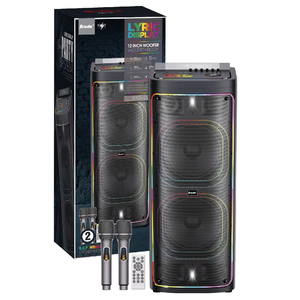 ลำโพงคาราโอเกะพกพา <span class=keywords><strong>Bts</strong></span>-2242 ไฟ RGB ซับวูฟเฟอร์ 12 นิ้ว 3 ตัว ลำโพงปาร์ตี้ รองรับ Bt Usb Tf <span class=keywords><strong>Mp3</strong></span> พร้อมไมโครโฟนไร้สาย - Product Image 1