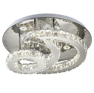 Offre Spéciale soleil lune lampe montée en surface moderne blanc chaud simple plafonnier en cristal pour chambre - Product Image 6