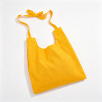 Sacs fourre-tout Hobo en toile de coton recyclé couleur naturelle, grand format, avec sangles bandoulière, personnalisables pour la vente en gros
