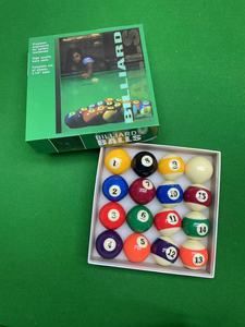 Boule de billard de casino de haute qualité et économique, boules de billard jaunes et rouges de 50.8mm - Product Image 6