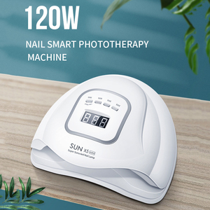 เครื่องอบเล็บ SUN X5MAX Super Sunuvled รุ่น SUN X5 Max 120W 80W หลอด UV LED เครื่องอบเล็บแบบโฟโตเทอราปี สำหรับเจลและยาทาเล็บทุกชนิด - Product Image 5
