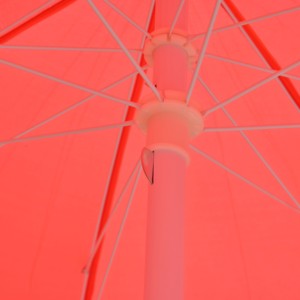Sombrilla de Jardín para Exteriores con Protección UV de 120 cm de Radio, Correas Reforzadas Resistentes al Viento, Sombrilla para Patio - Product Image 3