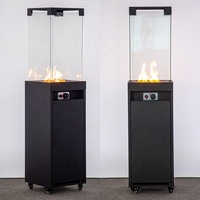 Fournitures de jardin à prix d'usine vente en gros gaz naturel extérieur table de foyer portable sans fumée