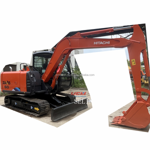 Excavatrice Hitachi Zx 60 d'occasion de 6 tonnes importée du Japon avec peu d'heures de travail - Product Image 6