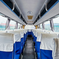 Autobus d'occasion Yutong personnalisé de 47 places, bus diesel d'occasion à vendre