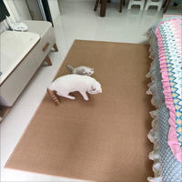 Moquette d'hôtel durable en tissu éponge, couleur unie, boucle bouclée, épaisseur 4-5 mm, 100 % polypropylène, enduite de PVC, résistante aux animaux domestiques, imperméable, antidérapante