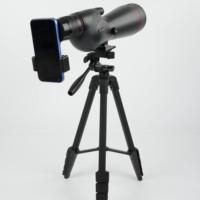 Télescope angulaire BAK4 20-60x82 de haute qualité avec trépied, lunette de observation étanche pour le tir sur cible, l'observation des oiseaux, toutes conditions météorologiques