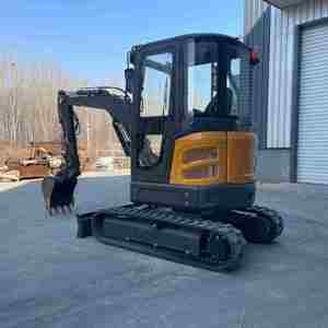 2.7 Ton Mini Crawler Excavator Diesel Engine With PLC <b>Control</b> Bearing 1-Year Warranty Engine, Pump, and Gear Compact Constructio - Product Image 5