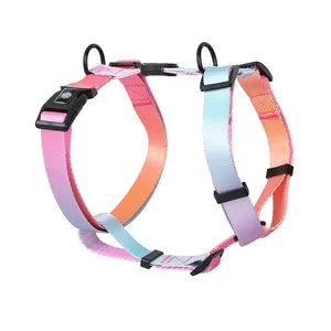 Harnais en <span class=keywords><strong>Nylon</strong></span> en forme de <span class=keywords><strong>H</strong></span>, accessoire haut de gamme, pour chien, Ultra passion, poids, personnalisé - Product Image 1