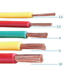 Çin fabrika en iyi fiyat XLPE ceket elektrik telleri yüksek esneklik yumuşak bakır güç kablosu AWG 4-14 telli 220V yapı - Product Image 5