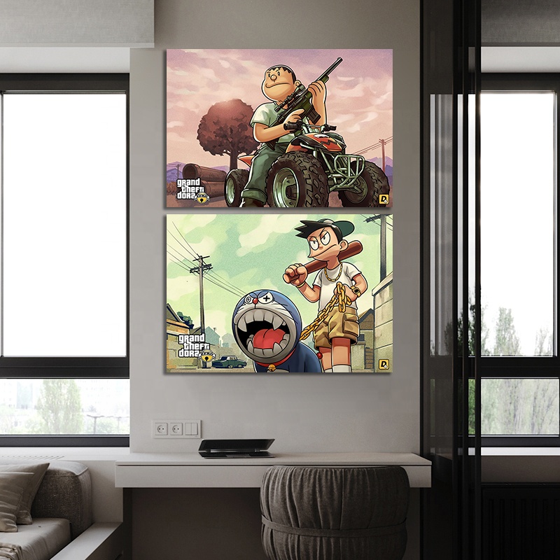 No.275フレーム付きキャンバスアート　アートポスター　GTA5 グラセフ No.275フレーム付きキャンバスアート アートポスター GTA5