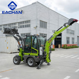 Prodotto di Punta: Terna <span class=keywords><strong>4x4</strong></span> con Benna per Progetti di Costruzione, Terna Idraulica 4WD con Gambe a H per Uso Agricolo - Product Image 5