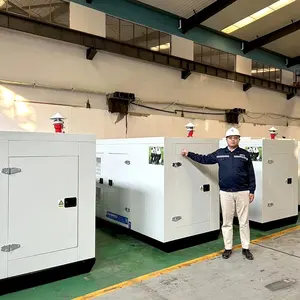 Groupe électrogène diesel de puissance silencieuse de 23kva 18kw weichai générateur de fabricant d'usine de vente chaude