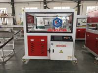 Ligne d'extrusion de panneaux muraux cannelés PVC WPC/machine de production de revêtements muraux à persiennes