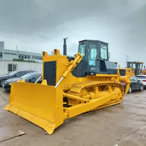 Eine große Anzahl gebrauchter 16 Tonnen Shantui SD220 Crawler Bulldozer, hergestellt in China