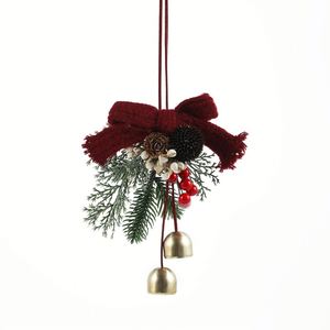 Décoration de Noël en forme de cloche suspendue, en fer forgé, imperméable, avec impression UV, pour une décoration festive de la maison - Product Image 2