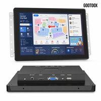Monitor de pantalla táctil de 7/10.1/13.3/15.6/21.5 pulgadas con pantalla táctil capacitiva integrada FHD, sistema de visualización para restaurantes y cocinas.